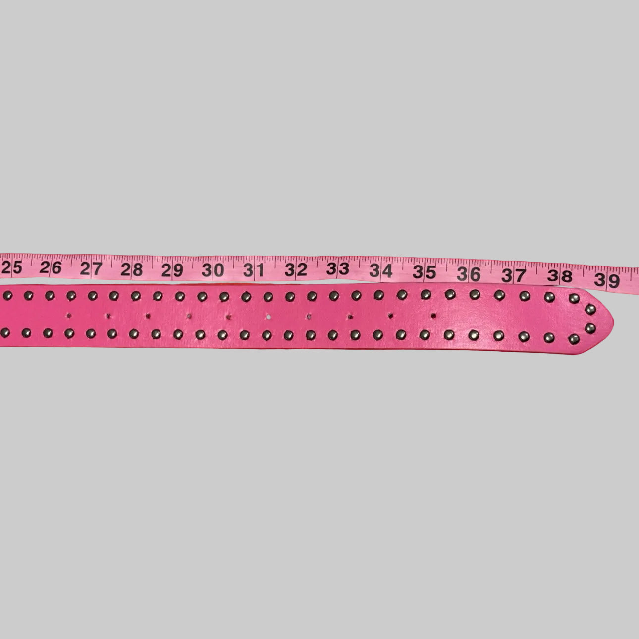 Skull & Crossbones Pink Belt