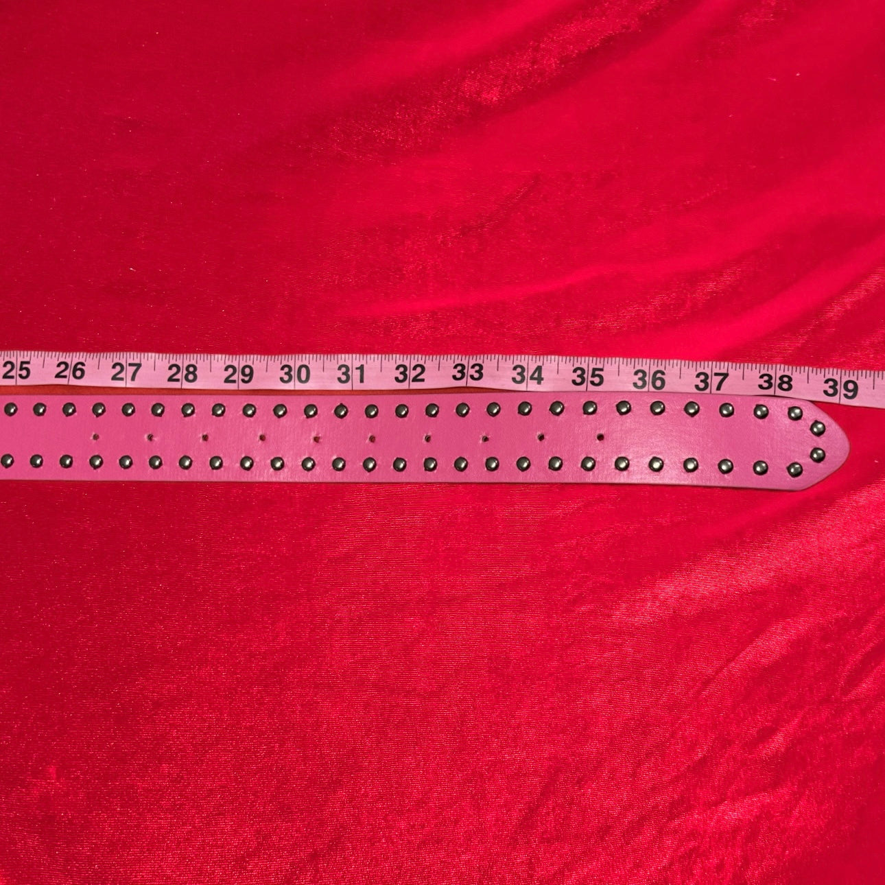 Skull & Crossbones Pink Belt