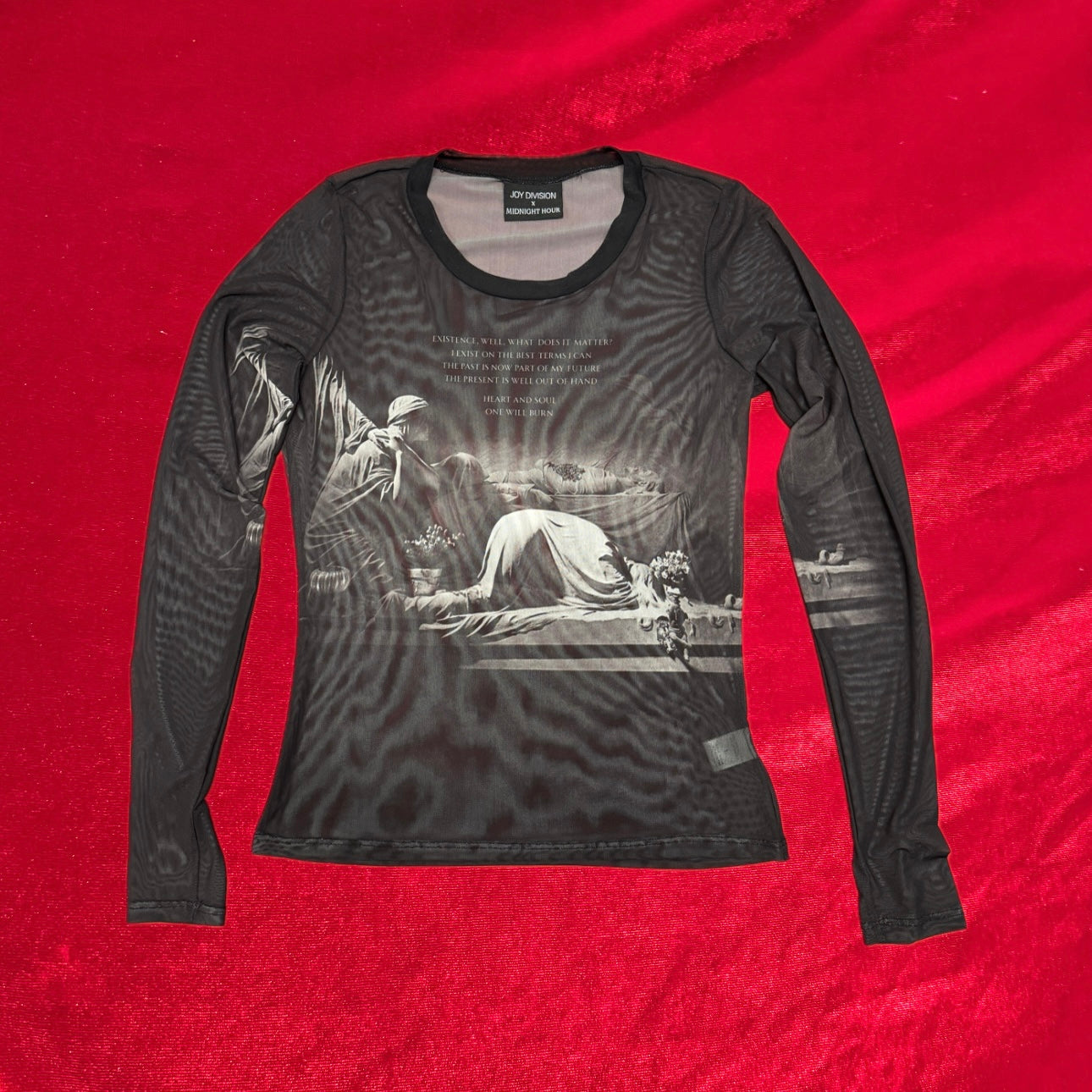 Joy Division Closer Mesh Top